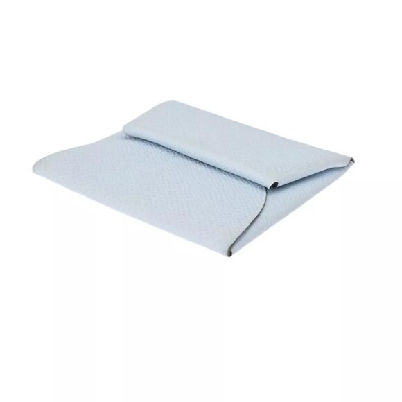 HERMES Blue plum coincase - Picture 3 of 12